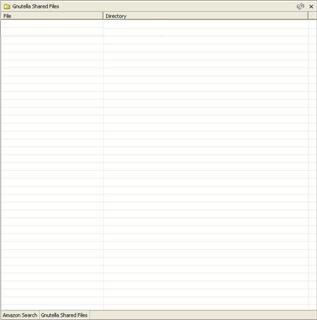 Gnutella Shared Files